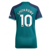 Camisa de Futebol Arsenal Emile Smith Rowe #10 Equipamento Alternativo Mulheres 2023-24 Manga Curta